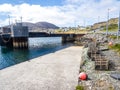 Castlebay ferry terminal, Barra, Outer Hebrides Royalty Free Stock Photo