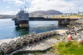 Castlebay ferry terminal, Barra, Outer Hebrides Royalty Free Stock Photo