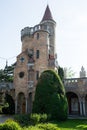 Bory Var, graceful castle built by one man Bory Jeno in the Szekesfehervar, Hungary