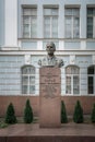 Borys Paton bust monument - Soviet and Ukrainian scientist - Kiev, Ukraine