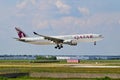 Qatar Airways Airbus A330 Royalty Free Stock Photo