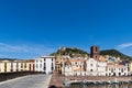 Bosa, View of the river Temo