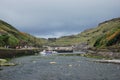 Boscastle in Cornwall, South West England, UK Royalty Free Stock Photo