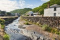 Boscastle Cornwall UK Royalty Free Stock Photo