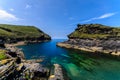 Boscastle harbour entrance