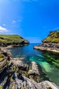 Boscastle harbour entrance