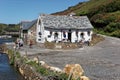 Boscastle village and Harbour, Cornwall, England.