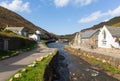 Boscastle North Cornwall England UK Royalty Free Stock Photo