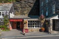 Boscastle town and harbour. England UK