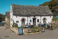 Boscastle town and harbour. England UK