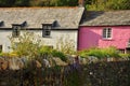 Boscastle village cottage, Cornwall, England, UK