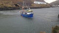 Boscastle village sea front