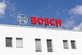Bosch logo on a building Royalty Free Stock Photo