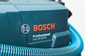 Bosch logo on the Bosch Industrial Vacuum Cleaner
