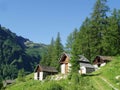 Bosco Gurin Switzerland Royalty Free Stock Photo