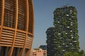 Bosco Verticale buildings of Milan city