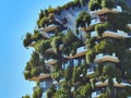 Bosco Verticale Vertical Forest. Designed by Stefano Boeri, sustainable architecture in Porta Nuova district, in Milan