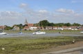 Bosham at low tide. Sussex. England Royalty Free Stock Photo