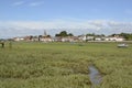 Bosham at low tide. Sussex. England Royalty Free Stock Photo