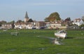 Bosham at low tide, West Sussex, England Royalty Free Stock Photo