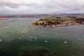 Bosham Village and Yachts view