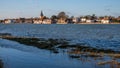 View of Bosham West Sussex on January 1, 2013. Unidentified people Royalty Free Stock Photo