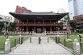 The Bosingak Pavilion in Seoul. Royalty Free Stock Photo