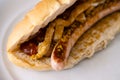 Bosna or Bosner Austrian Style Hot Dog