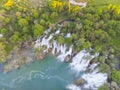 Bosnia and Herzegovina - Aerial view of Kravice Waterfalls