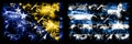 Bosnia and Herzegovina, Bosnian, Greece, Greek, flip sparkling fireworks concept and idea flags