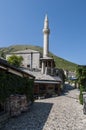 Mostar, skyline, mosque, minaret, Bosnia and Herzegovina, Europe, islam, religion, place of worship