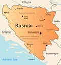 Bosnia map