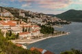 Bosnia seaside town Royalty Free Stock Photo