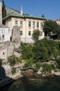 Mostar, skyline, architecture, Austro-Hungarian, river, Bosnia and Herzegovina, Europe