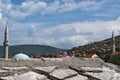 Mostar, skyline, architecture, roof, chimney, Bosnia and Herzegovina, Europe