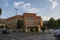 Mostar, Old Gymnasium, school, Bosnia and Herzegovina, Europe, architecture, walking, skyline, Bosnian War