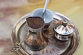 Bosnian coffee Royalty Free Stock Photo