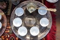 Bosnian coffee set Royalty Free Stock Photo