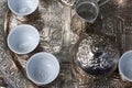 Bosnian coffee set Royalty Free Stock Photo