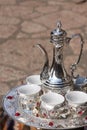 Bosnian coffee set Royalty Free Stock Photo