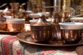 Bosnian coffee souvenirs set Royalty Free Stock Photo