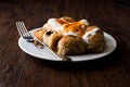 Bosnian Pastry Manti with Yogurt and Fried Butter Sauce / Bosnak Borek