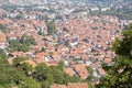 The Bosnian Pyramid in Visoko, what some call an ancient pyramid and what others call a hill