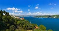 Bosphorus bridge in Istanbul Turkey Royalty Free Stock Photo