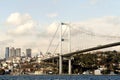 Bosphorus Bridge And & Ortakoy, Istanbul, Turkey Royalty Free Stock Photo