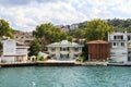 Bosphorus residential houses,Istanbul,Turkey.