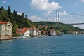 Bosphorus strait in istanbul, turkey