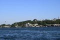 Bosphorus Waters and Topkapi Palace Royalty Free Stock Photo