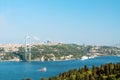 Bosporus bridge. Istanbul. Turkey Royalty Free Stock Photo
