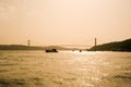 Bosporus Bridge Istanbul, Turkey Royalty Free Stock Photo